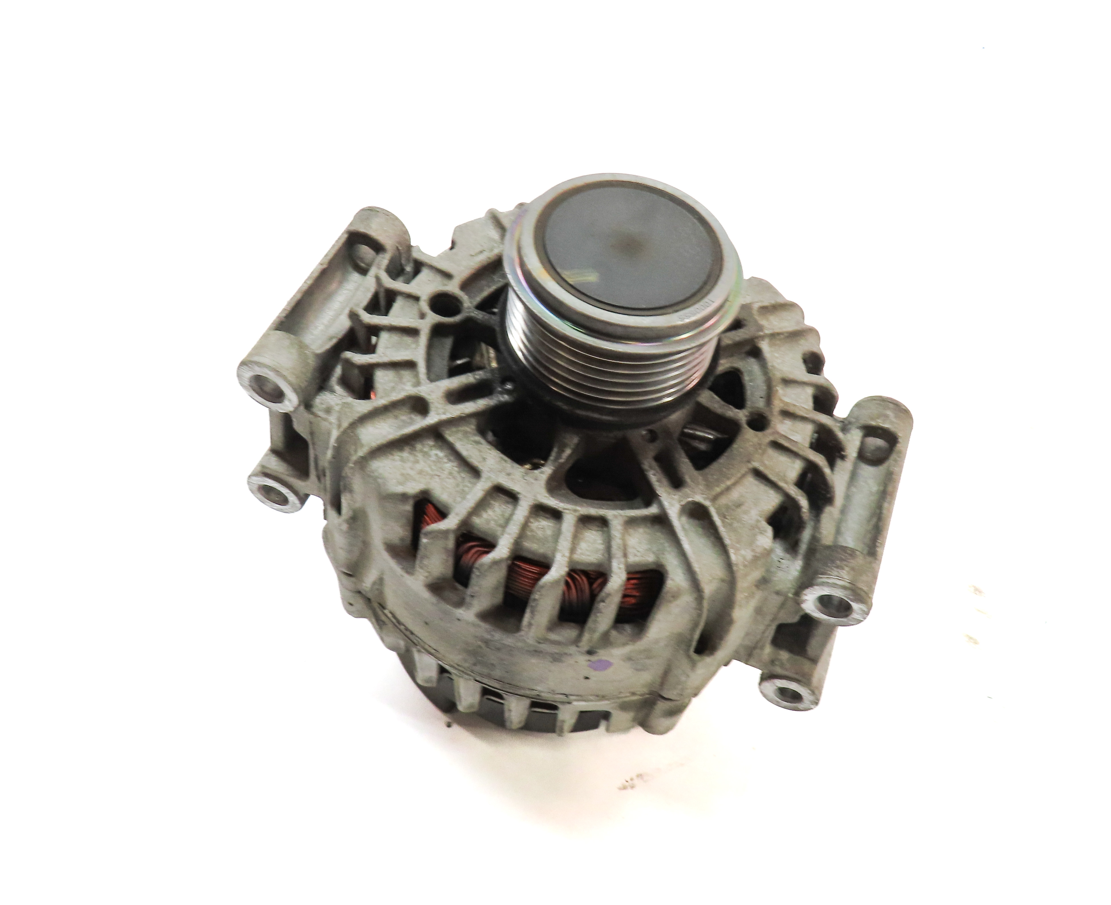08-12 AUDI S5 (B8 8T) 4.2L TFSI ENGINE 180a 180 AMP ALTERNATOR BATTERY CHARGER — exact item pictured